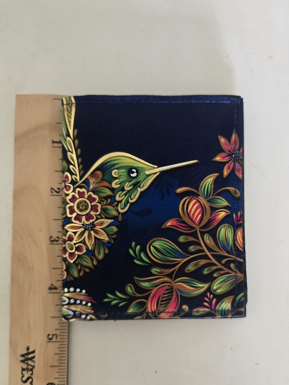 ¡Ay Güey! Floral Hummingbird Wallet